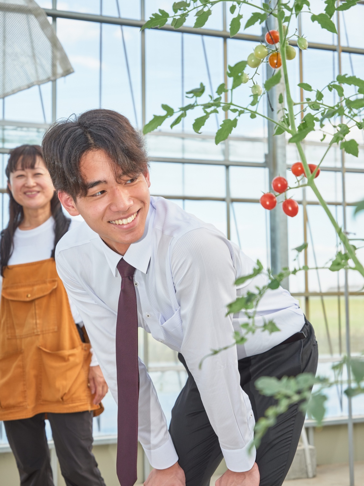 村佐達也選手農場訪問